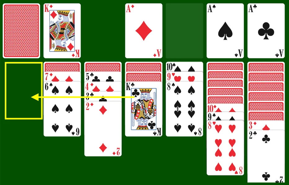 Solitaire play